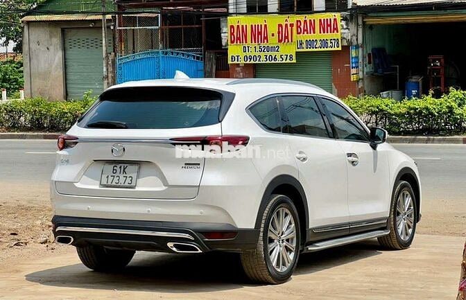 Mazda CX8 2022 Premium Trắng 50.000 km