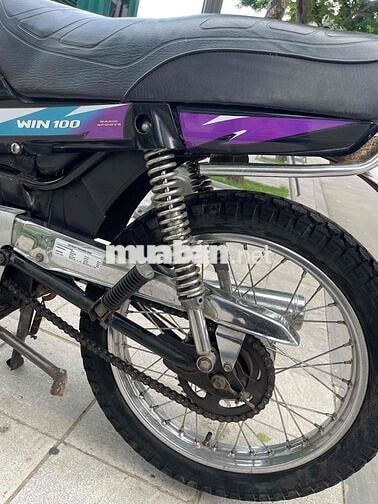 Honda Win 100 Đen, đồ zin kín xe cực chất.