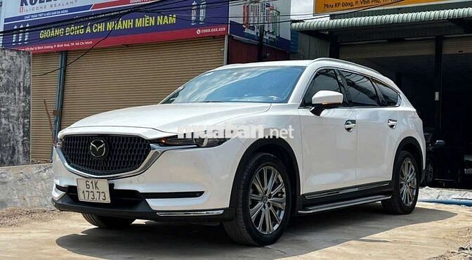 Mazda CX8 2022 Premium Trắng 50.000 km