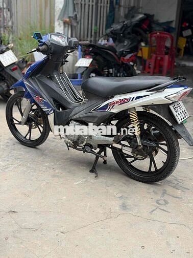 Suzuki Axelo 125 Xanh trắng bs 65 máy êm ru