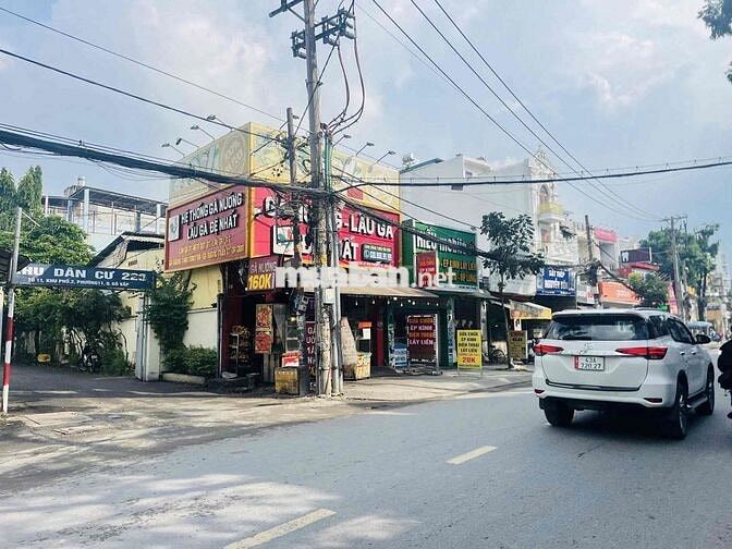 BÁN NHÀ GÓC 2 MT LÊ VĂN THỌ GÒ VẤP GẦN CV LÀNG