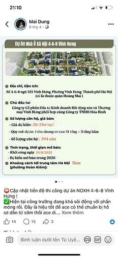 Nhượng lại suất nhà ở xã hội 321 phố Vĩnh Hưng Hoàng Mai Hà Nội 70m2