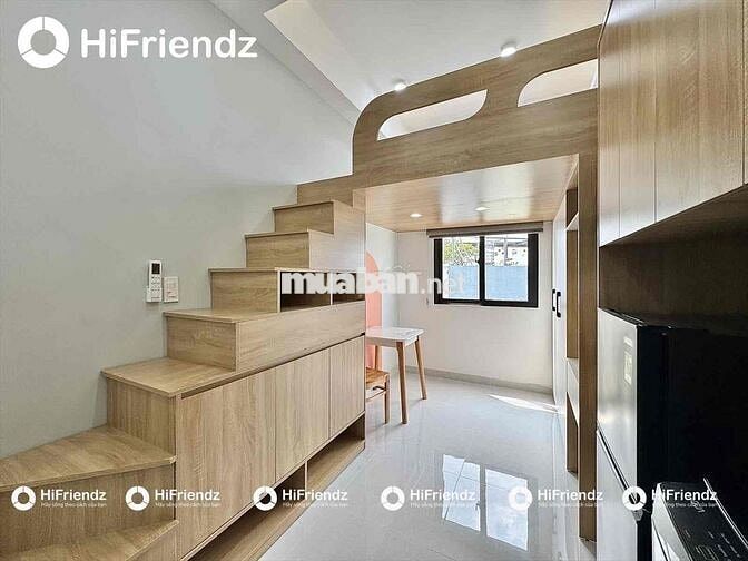 Căn hộ Duplex - Full nội thất sang xịn - Phòng hút nắng thoáng mát