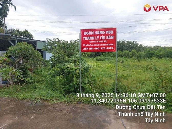 Thông báo đấu giá tài sản của bà Trần Thị Kiều My (Tây Ninh)
