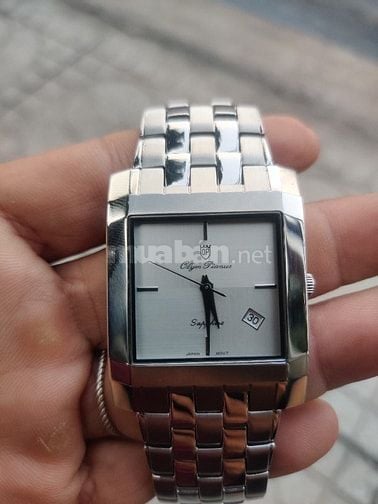 ⌚ Đồng hồ #Olym_Pianus(Thụy )mặt vuông  _Lich góc 4h , kính sapphire  