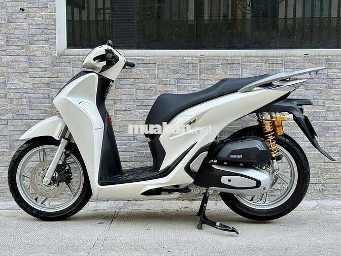 Honda SH125 ABS 2025 Trắng đen 6k km