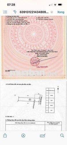 💥 40 nền liền kề ...( 5m x 30m )...full thổ cư, sổ sẵn 🌾 xã Hậu Nghĩa