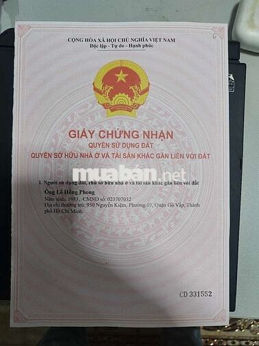 Bán lô đất phường Hòa Lợi,  Tp HCM
