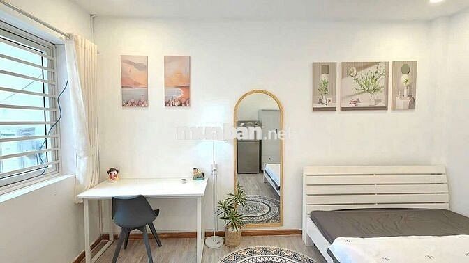 Studio Ban công Lê Văn Sỹ  - Máy Giặt Riêng Tầng 2- Nội thất như hình 