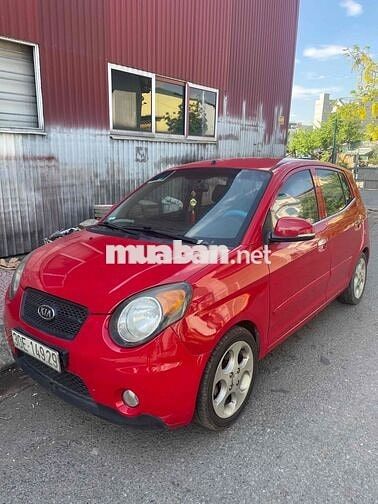 Kia Morning STX màu Đỏ