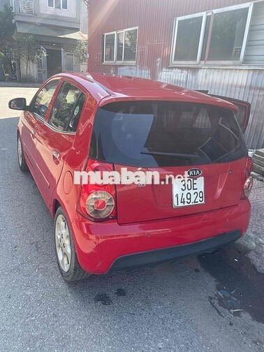 Kia Morning STX màu Đỏ