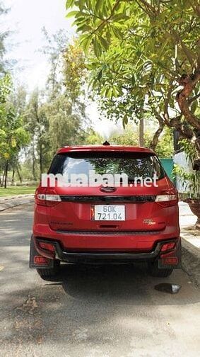 Ford Everest 2019 bản Full 4x4 Titanium BiTurbo Đỏ