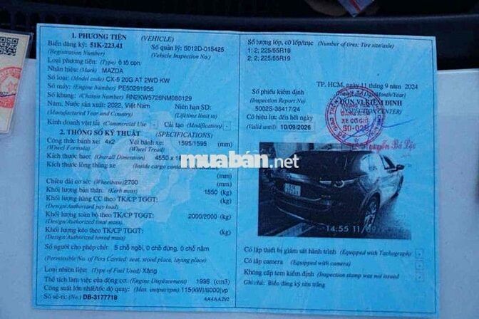 Mazda CX5 2022 Premium 1 cầu 38.000 km Xám