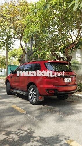 Ford Everest 2019 bản Full 4x4 Titanium BiTurbo Đỏ