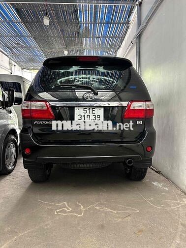 Toyota Fortuner 2010 Đen 154000 km bao tess hãng