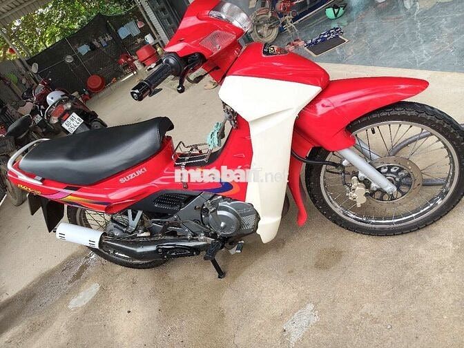 Suzuki RCG 120 Đỏ trắng