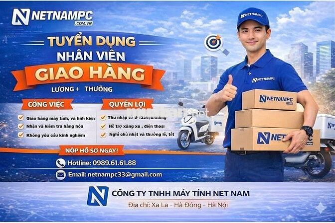 Tuyển nhân viên Giao Nhận tại Hà Nội 