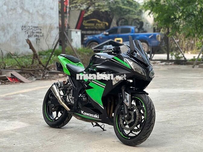 Kawasaki Ninja 300 Đen, Xanh lá