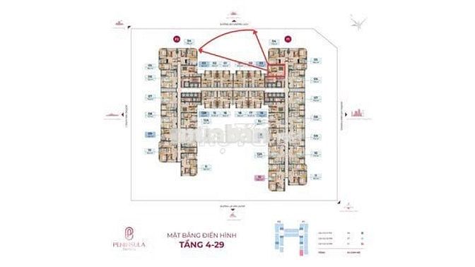🌃 CĂN 1PN GIÁ *** GIỎ HÀNG PENINSULA HIỆN TẠI | P1-23.03