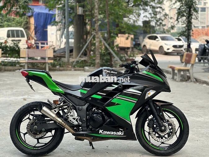 Kawasaki Ninja 300 Đen, Xanh lá