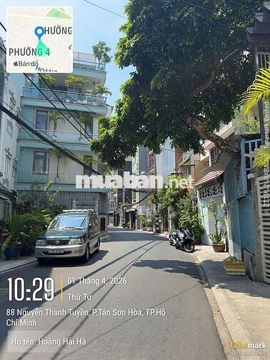 Bán nhà 93/10 Nguyễn Thanh Tuyền, P2 TB - Gần chợ Lăng Cha Cả - 5mx17m