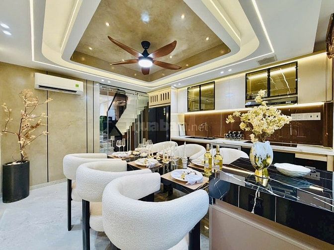Nhà CÓ THANG MÁY 450kg GARA Ô TÔ, ĐƯỜNG Ô TÔ XE TẢI. KHU CAO CẤP VIP
