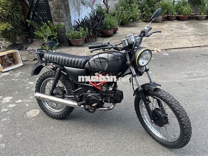 Xe máy Win Cafe 110cc Đen