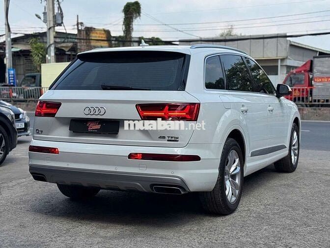 Audi Q7 2018 Premium 2.0 Turbo, màu trắng,66.000km