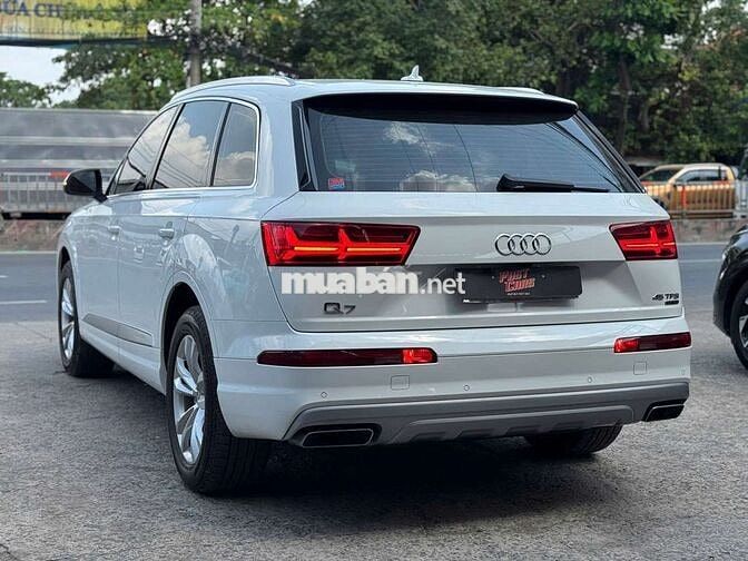 Audi Q7 2018 Premium 2.0 Turbo, màu trắng,66.000km