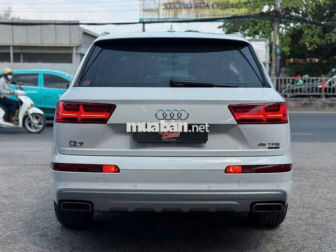 Audi Q7 2018 Premium 2.0 Turbo, màu trắng,66.000km