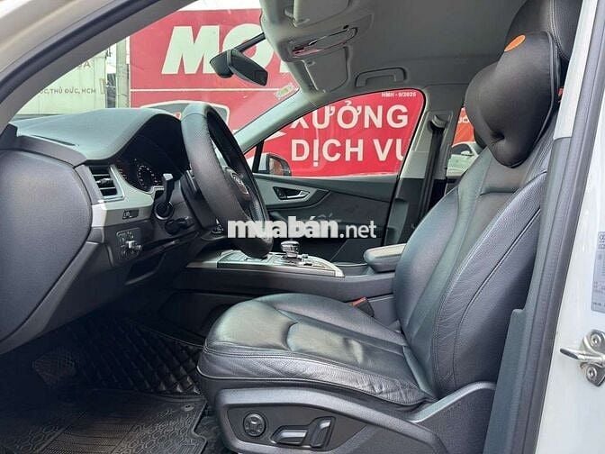 Audi Q7 2018 Premium 2.0 Turbo, màu trắng,66.000km
