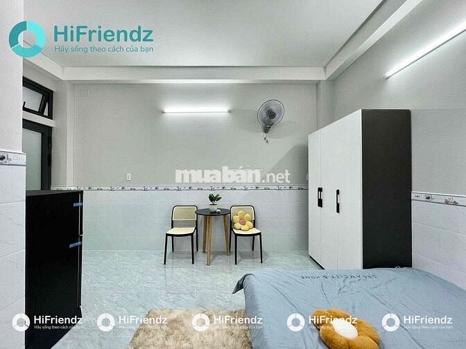 Căn Hộ Studio -25m2 - Full Nội Thất - Rộng Rãi - Khu Bảy Hiền