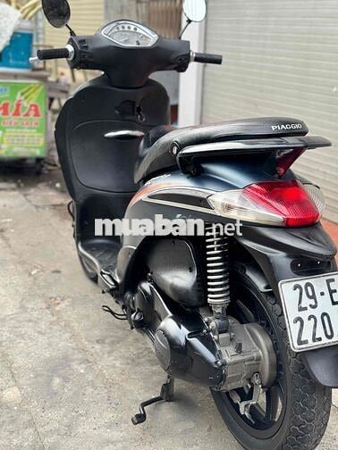 Piaggio Liberty Xám xanh đẹp tiết kiệm xăng