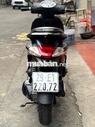 Piaggio Liberty Xám xanh đẹp tiết kiệm xăng