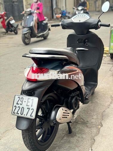 Piaggio Liberty Xám xanh đẹp tiết kiệm xăng