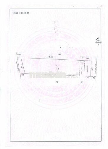 Bán nhà riêng tại Trần Quang Cơ, 7,2 tỷ, 74,5m2, 4PN, 3WC