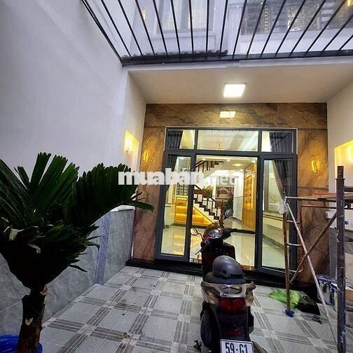 NHÀ 4 TẦNG MỚI HOÀN THIỆN – HẺM NHỰA 8M – SÁT LÊ VĂN KHƯƠNG