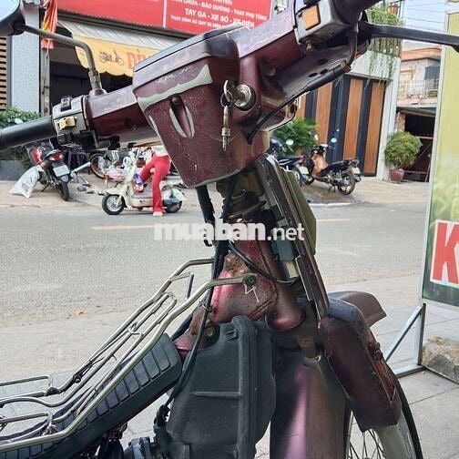 Daelim Citi 100 Deluxe Đỏ mận