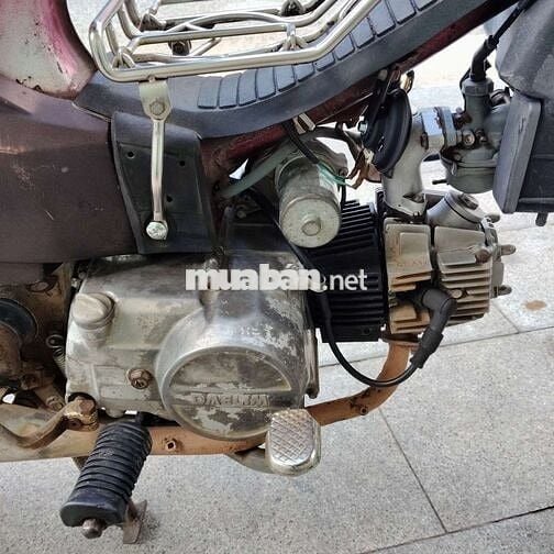 Daelim Citi 100 Deluxe Đỏ mận