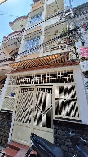 Giảm giá. Nhà 12/71 Nguyễn Chế Nghĩa, P13: 4MX16M, 1Trệt, 3 lầu, ST