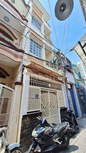 Giảm giá. Nhà 12/71 Nguyễn Chế Nghĩa, P13: 4MX16M, 1Trệt, 3 lầu, ST