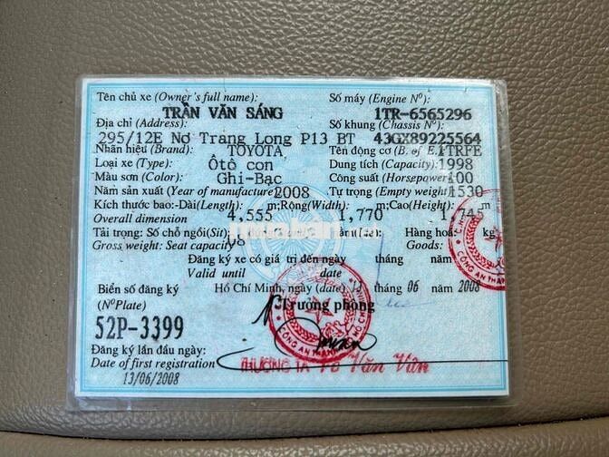Toyota Innova 2008 Bạc