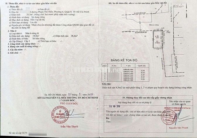 Bán Nhà Q8 trên đường Phạm Thế Hiển DT 18m2!