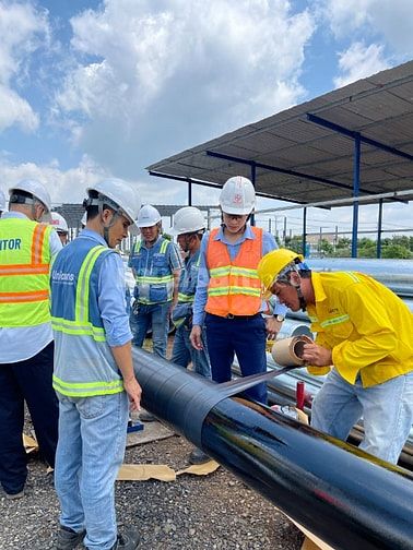 Băng Keo Bitum chống ăn mòn ống PCCC