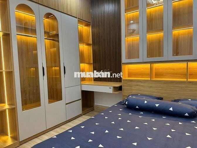 Bán nhà 1 trệt 1 lầu full nội thất ngay TTHC thành phố Tân Uyên,giá rẻ