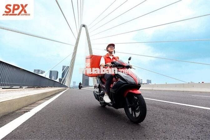 [THỦ ĐỨC-QUẬN 9]SPX CẦN 5 SHIPPER GIAO HÀNG SHOPEE