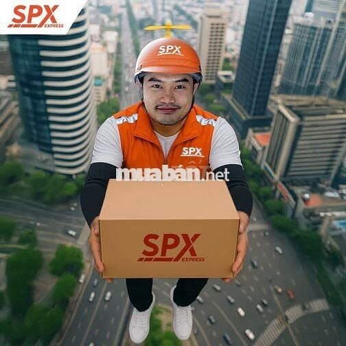 [THỦ ĐỨC-QUẬN 9]SPX CẦN 5 SHIPPER GIAO HÀNG SHOPEE