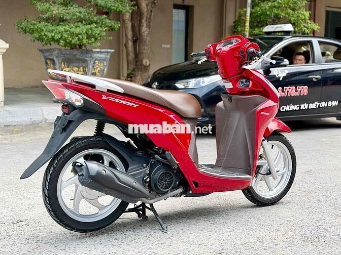 Honda Vision Đỏ 3000km Như mới