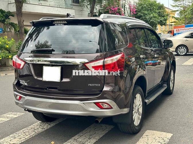Isuzu MU-X Prestige 2018 Nâu 110000 km