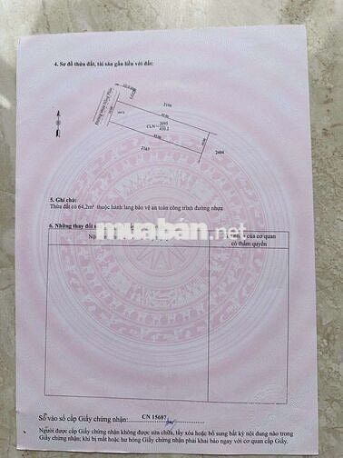 đất 10x45m mặt đường hồng phúc 